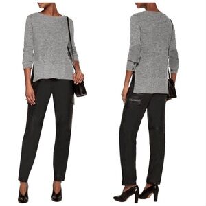 Rag & Bone Bea Alpaca Suede Elbow Patch Sweater